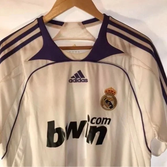 SNEIJDER Real Madrid Soccer Jersey shirt adidas 07/08 Size L Inter Netherlands - Picture 3 of 8